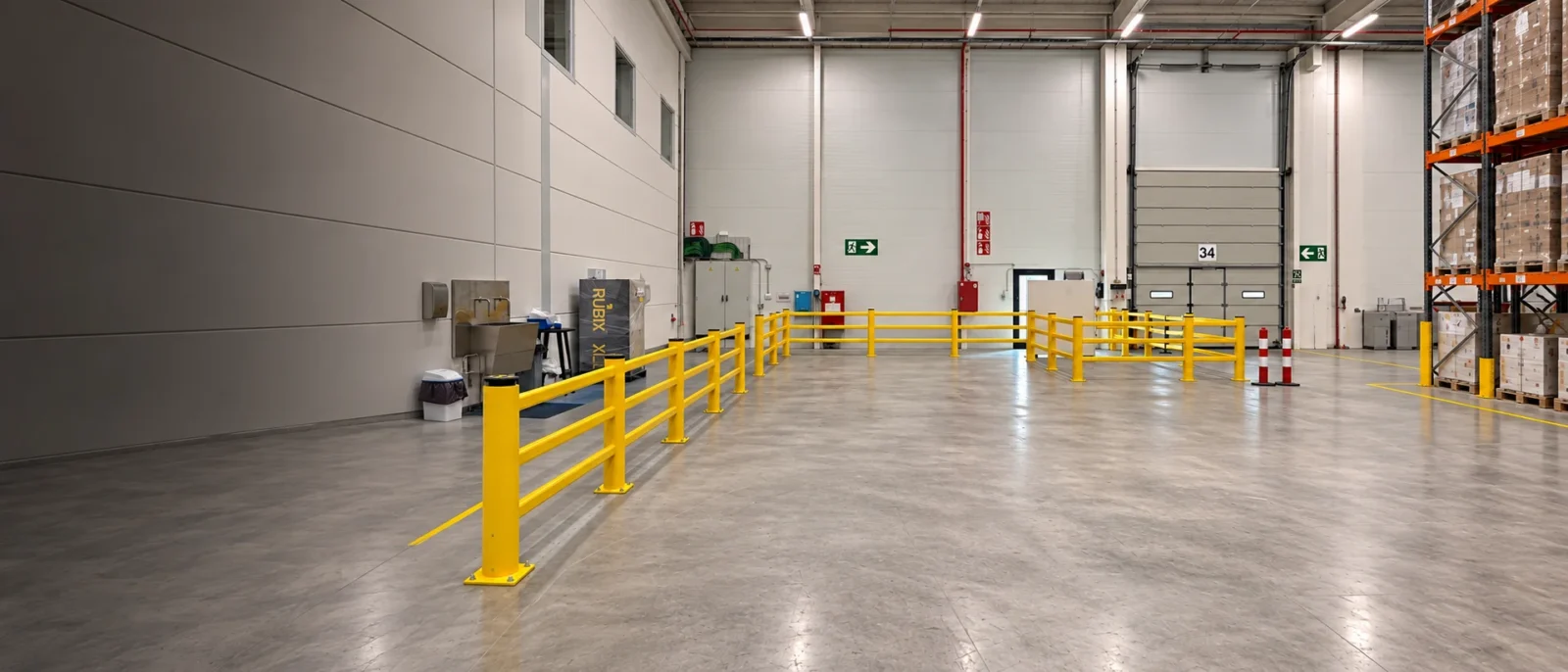 Protecciones para estanterías industriales