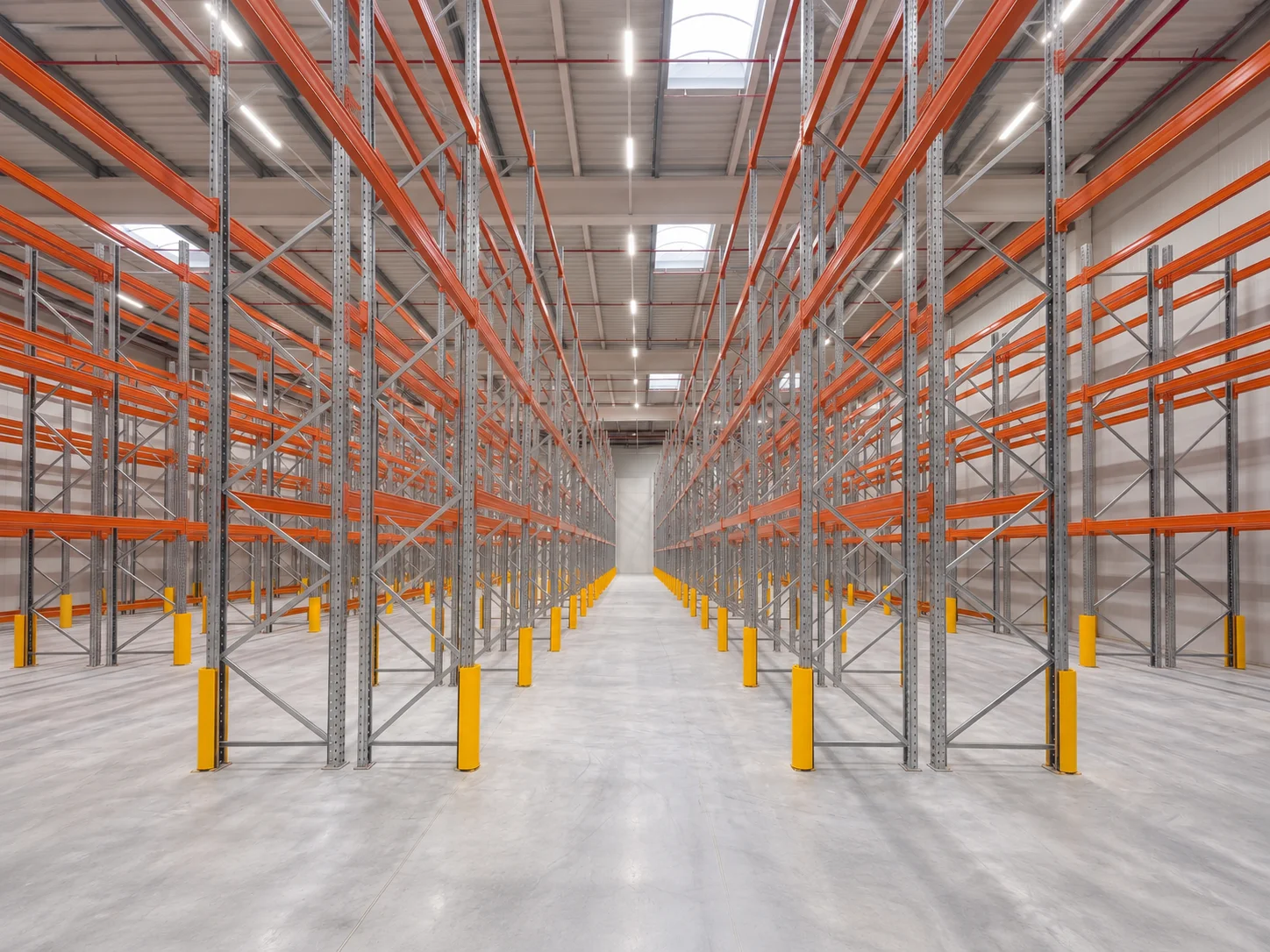 Protecciones en plataforma logística
